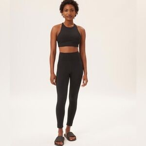 NWT Girlfriend Collective Black Compressive Legging Ankle Length Size XS women